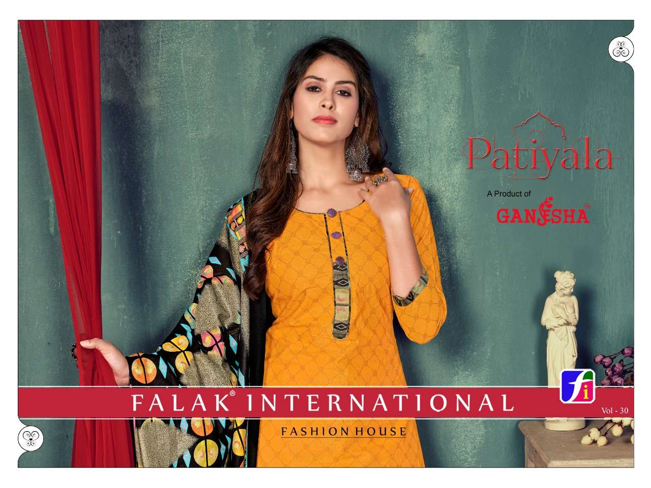 Ganesha Patiyala Vol-30 – Dress Material - Wholesale Catalog