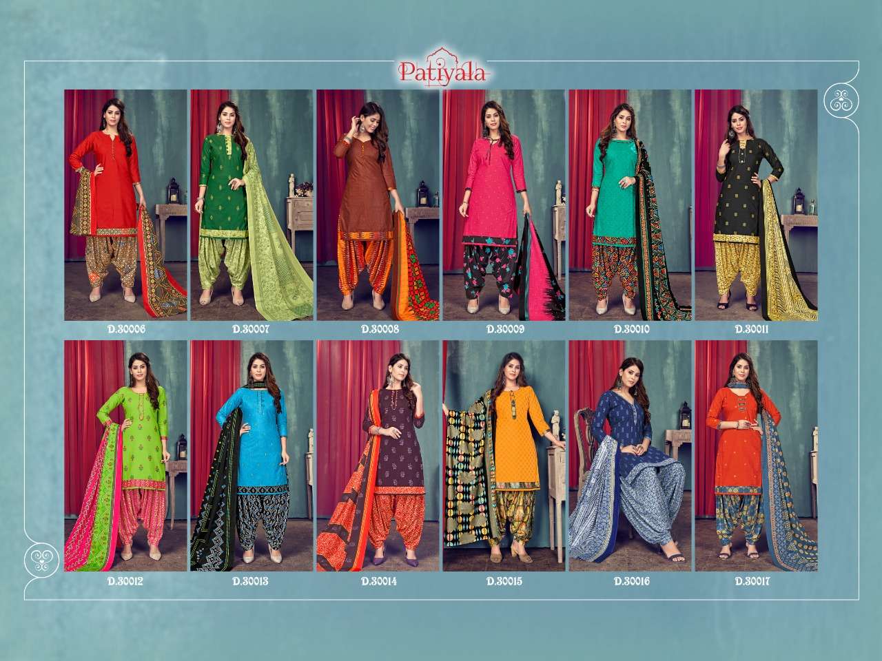 Ganesha Patiyala Vol-30 – Dress Material - Wholesale Catalog