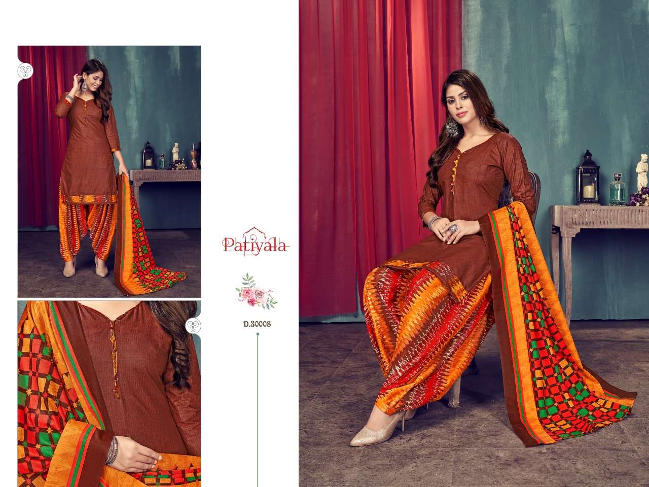 Ganesha Patiyala Vol-30 – Dress Material - Wholesale Catalog