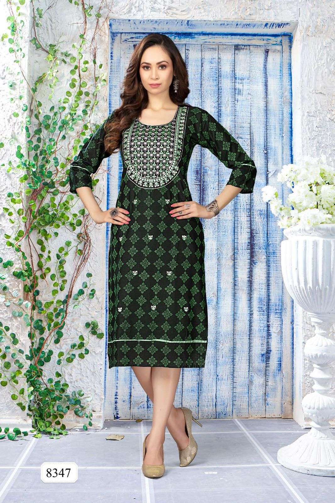 GOLDEN AARCHI Rayon Print Kurti Wholesale catalog