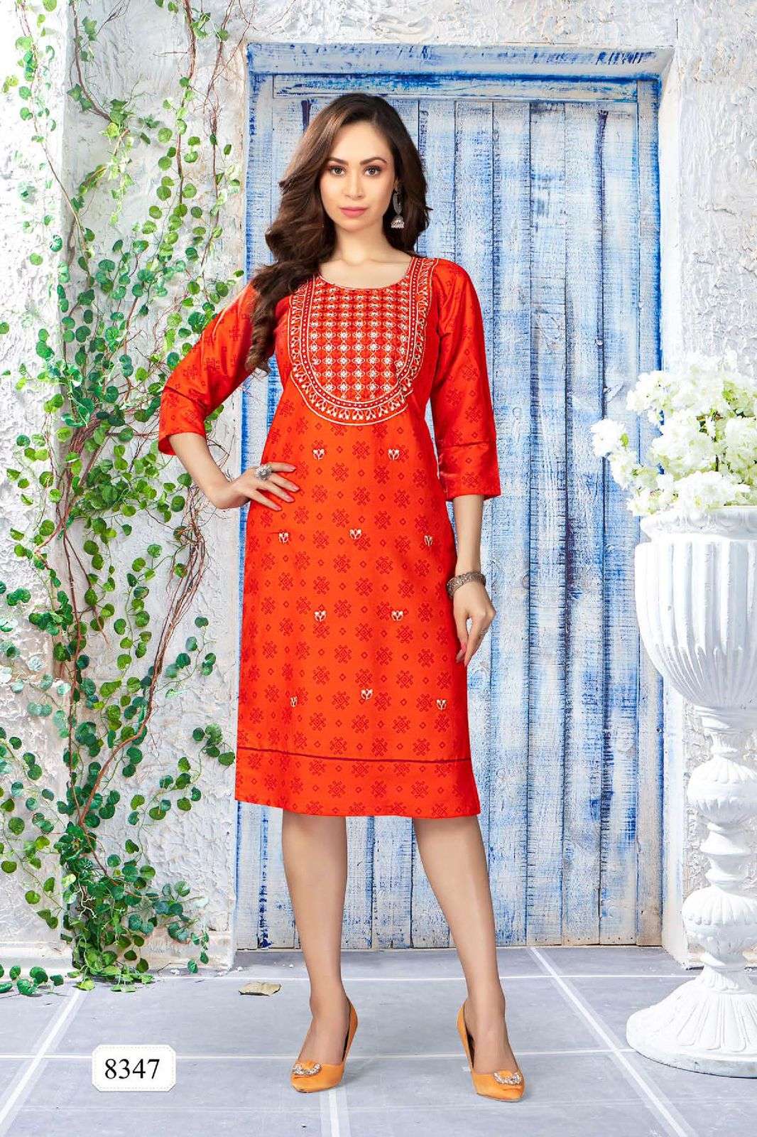 GOLDEN AARCHI Rayon Print Kurti Wholesale catalog