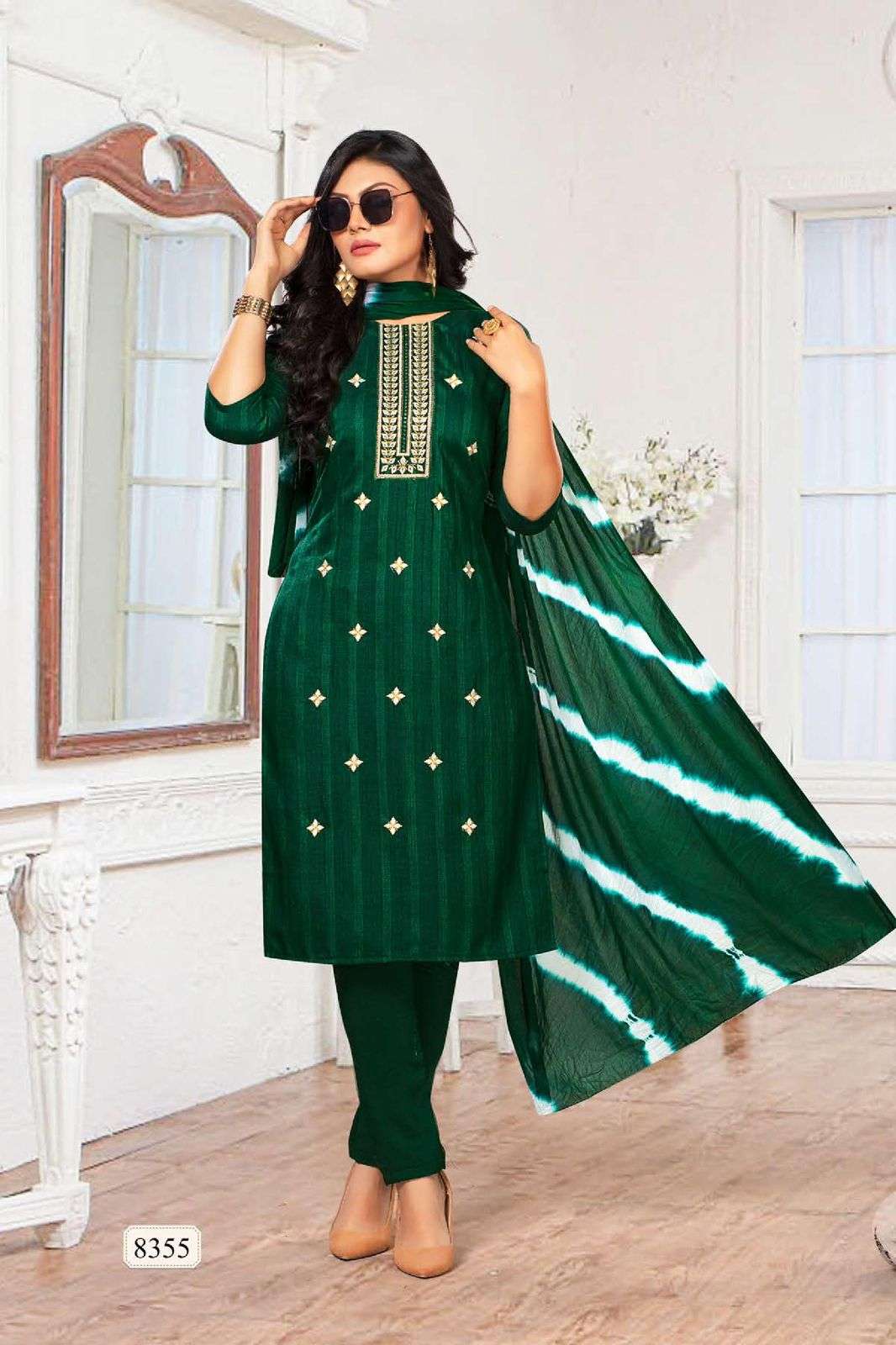 Golden Bella Vol 2 Fancy Silk Chion Kurti Wholesale catalog