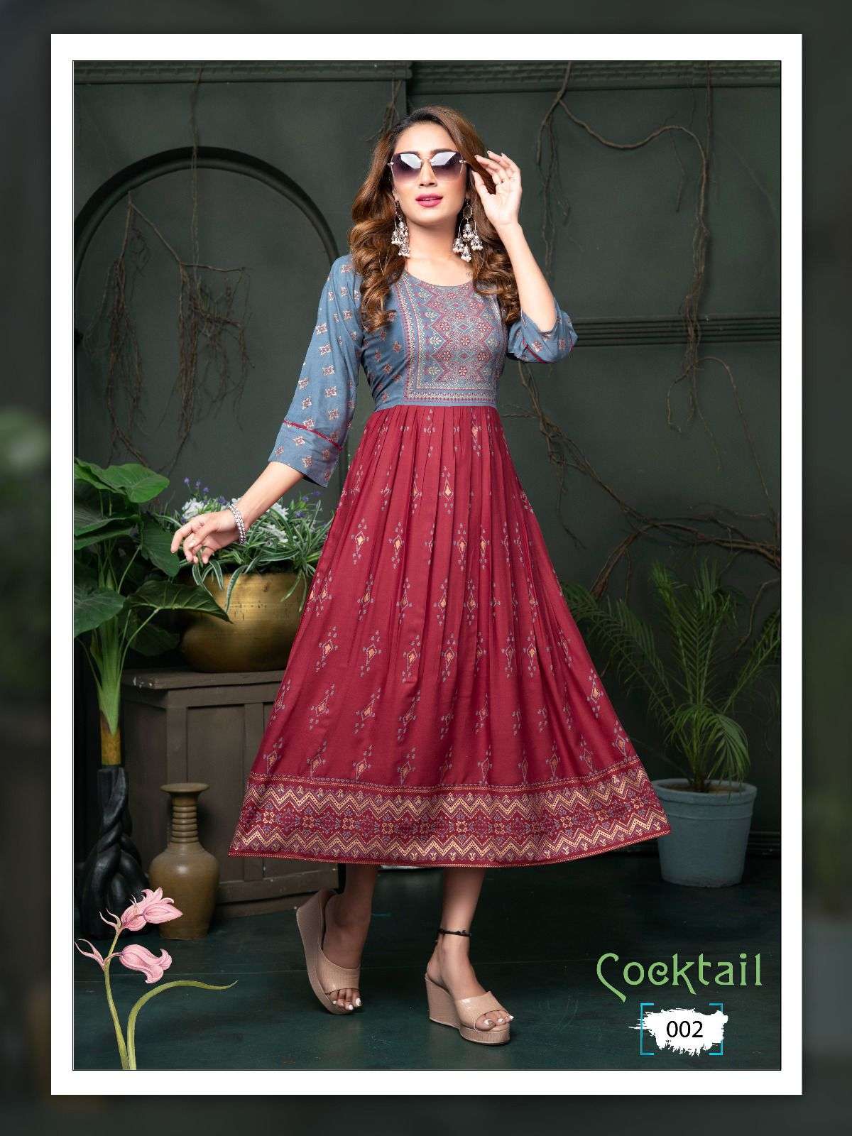 GOLDEN COCKTAIL V0L.0.1 Kurti Wholesale catalog
