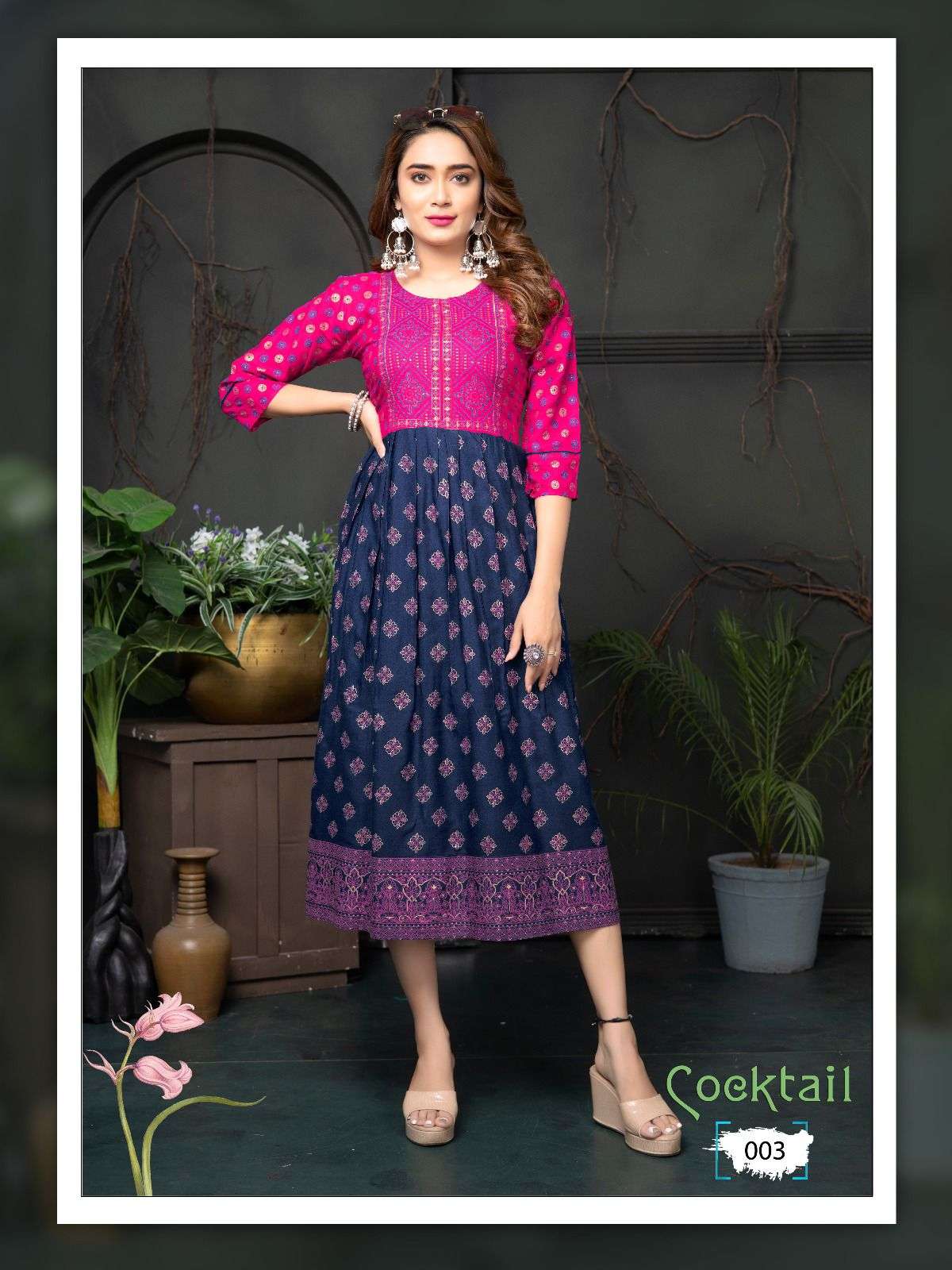 GOLDEN COCKTAIL V0L.0.1 Kurti Wholesale catalog