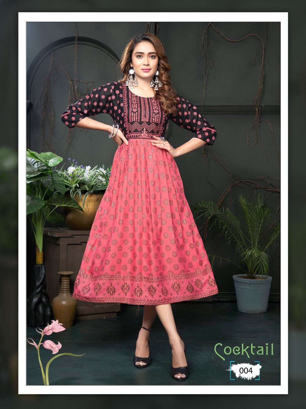 GOLDEN COCKTAIL V0L.0.1 Kurti Wholesale catalog