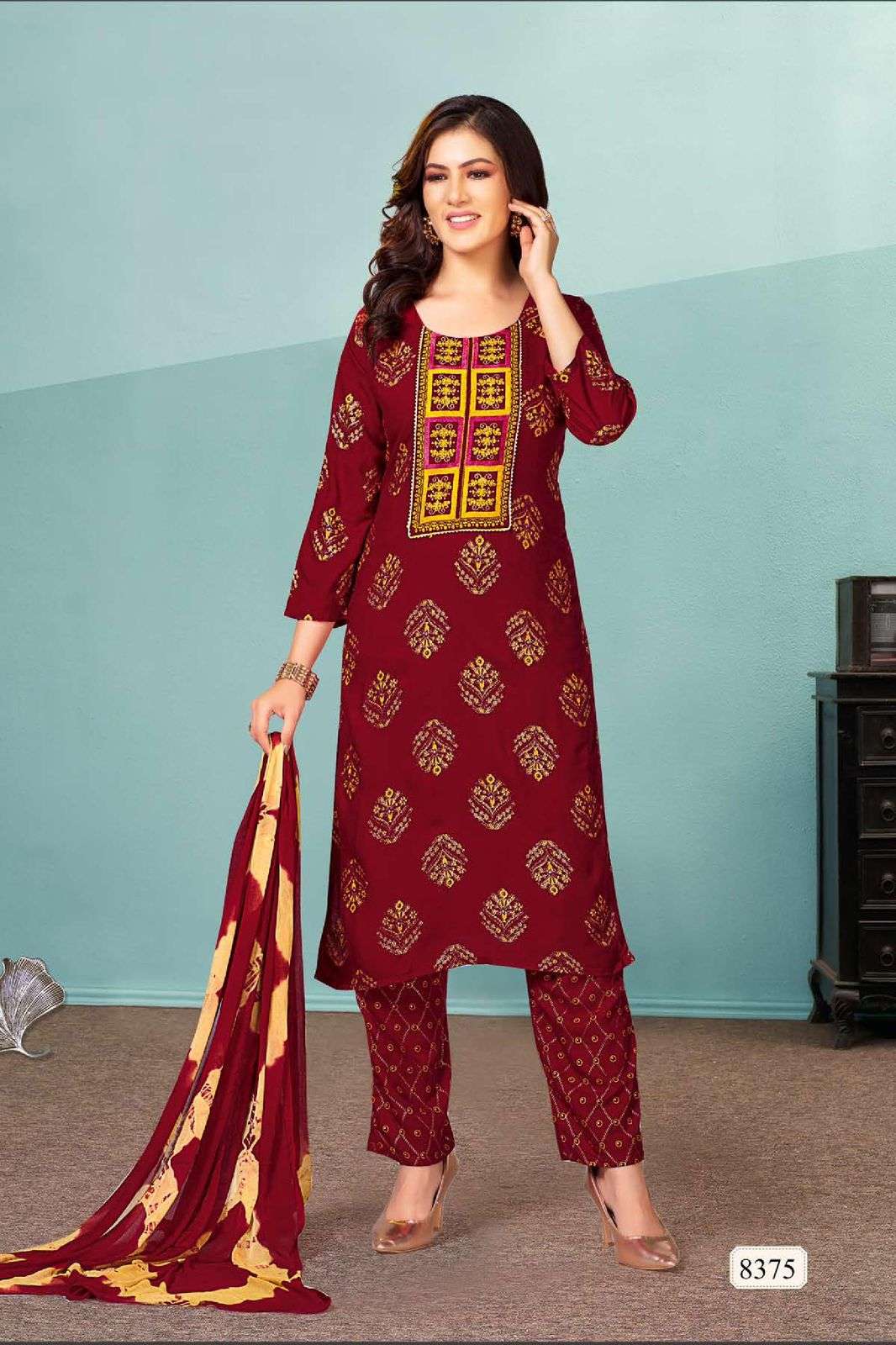 Golden Nitya Vol 1 Rayon Print Kurti Wholesale catalog