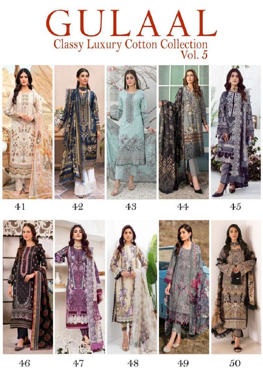 Gulaal Karachi Vol-5 – Dress Material