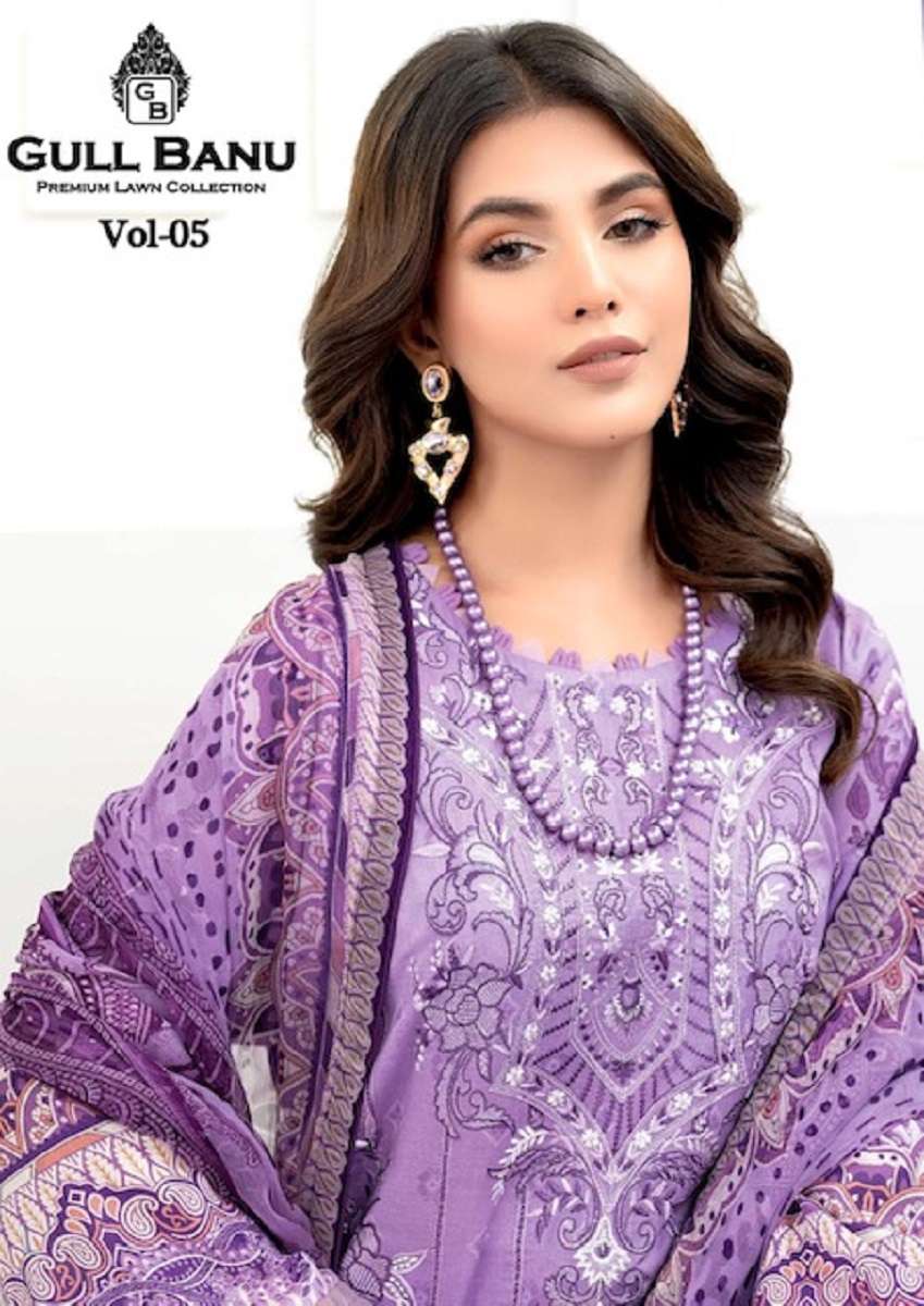 Gull A Ahmed Gullbanu Vol-5 - Dress Material