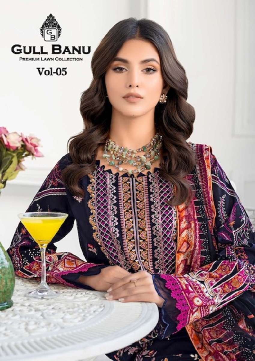 Gull A Ahmed Gullbanu Vol-5 - Dress Material