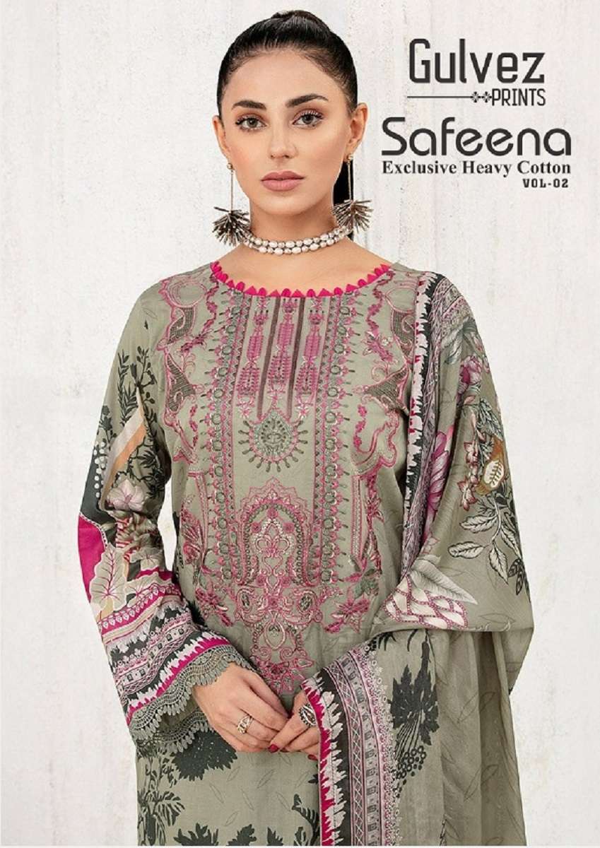 Gulvez Safeena Vol-2 – Exclusive Heavy Cotton - Wholesale Catalog