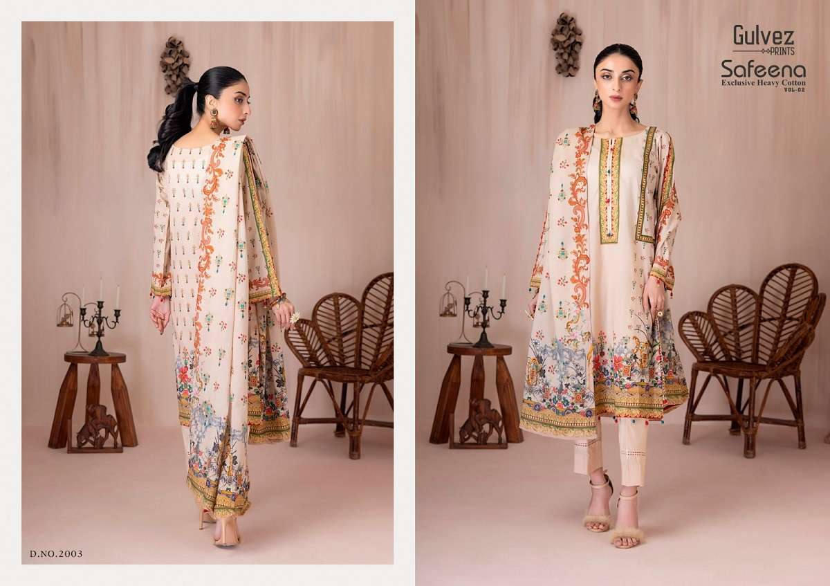Gulvez Safeena Vol-2 – Exclusive Heavy Cotton - Wholesale Catalog