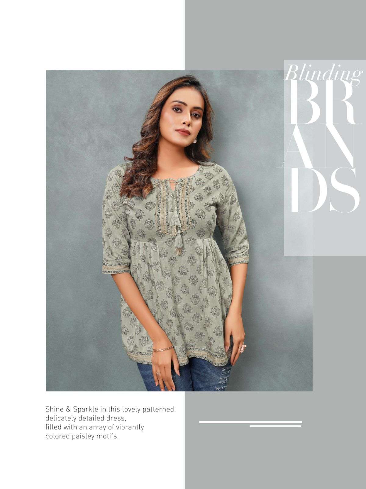 HERITAGE COLLECTION MAYRA DESIGNER SHORT KURTI WHOLESALE CATALOG
