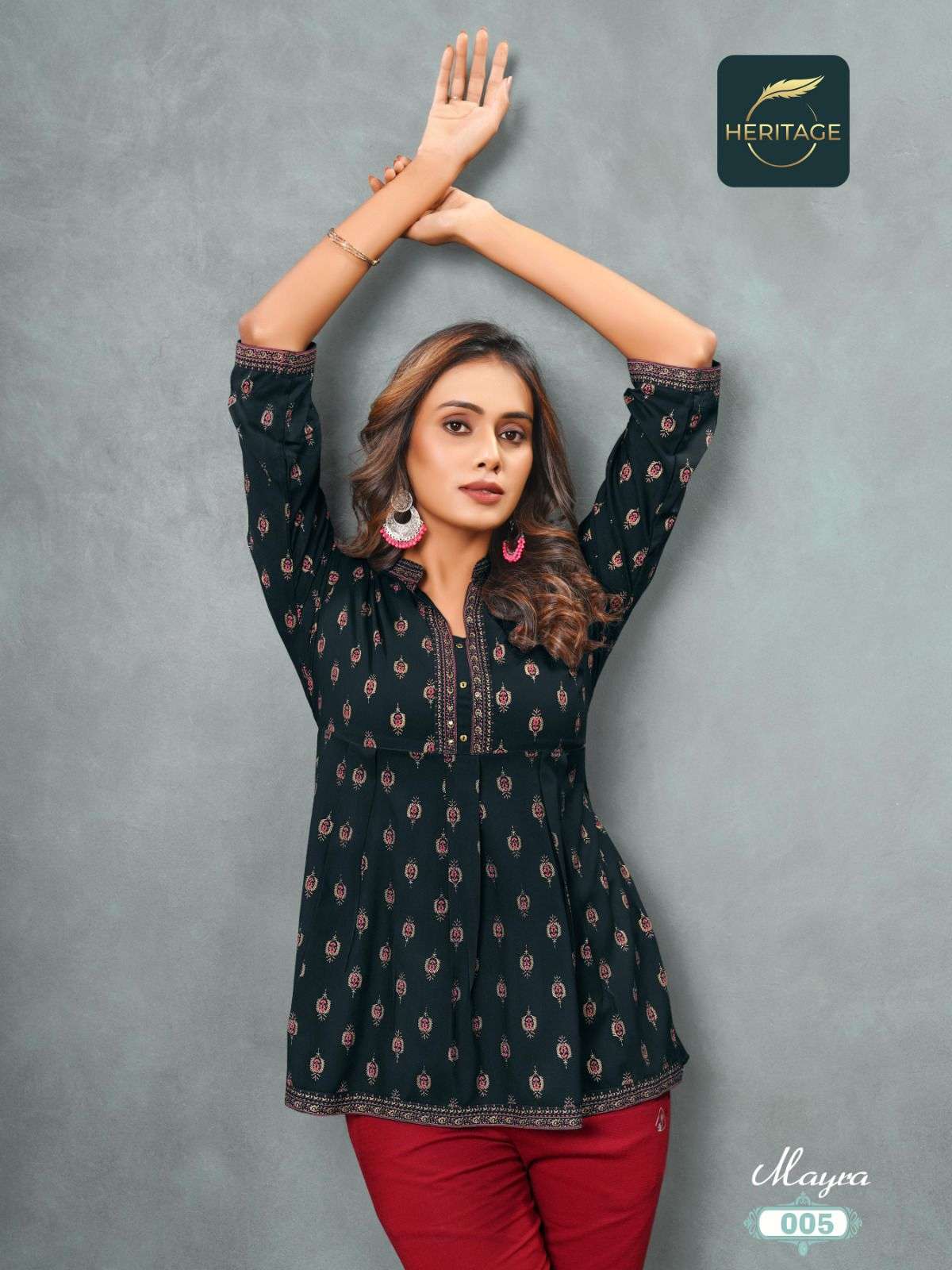 Short kurti design 2018 clearance for jeans
