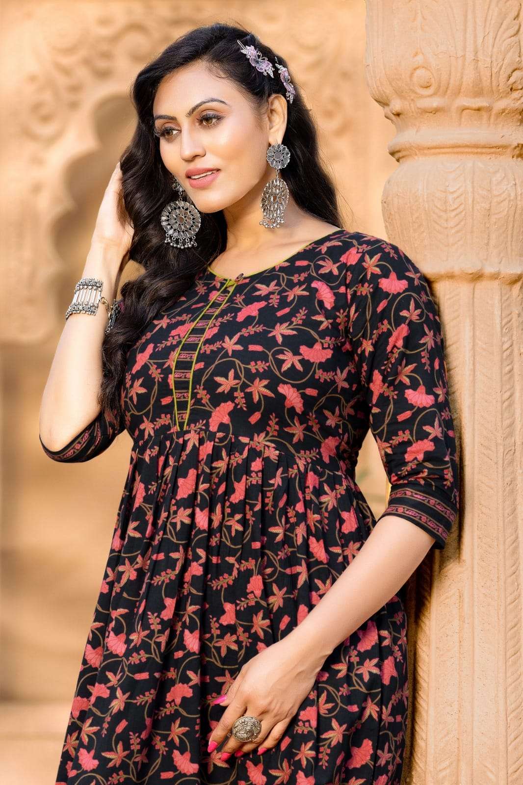 HIRWA Kalki Long Gown Kurti Wholesale catalog