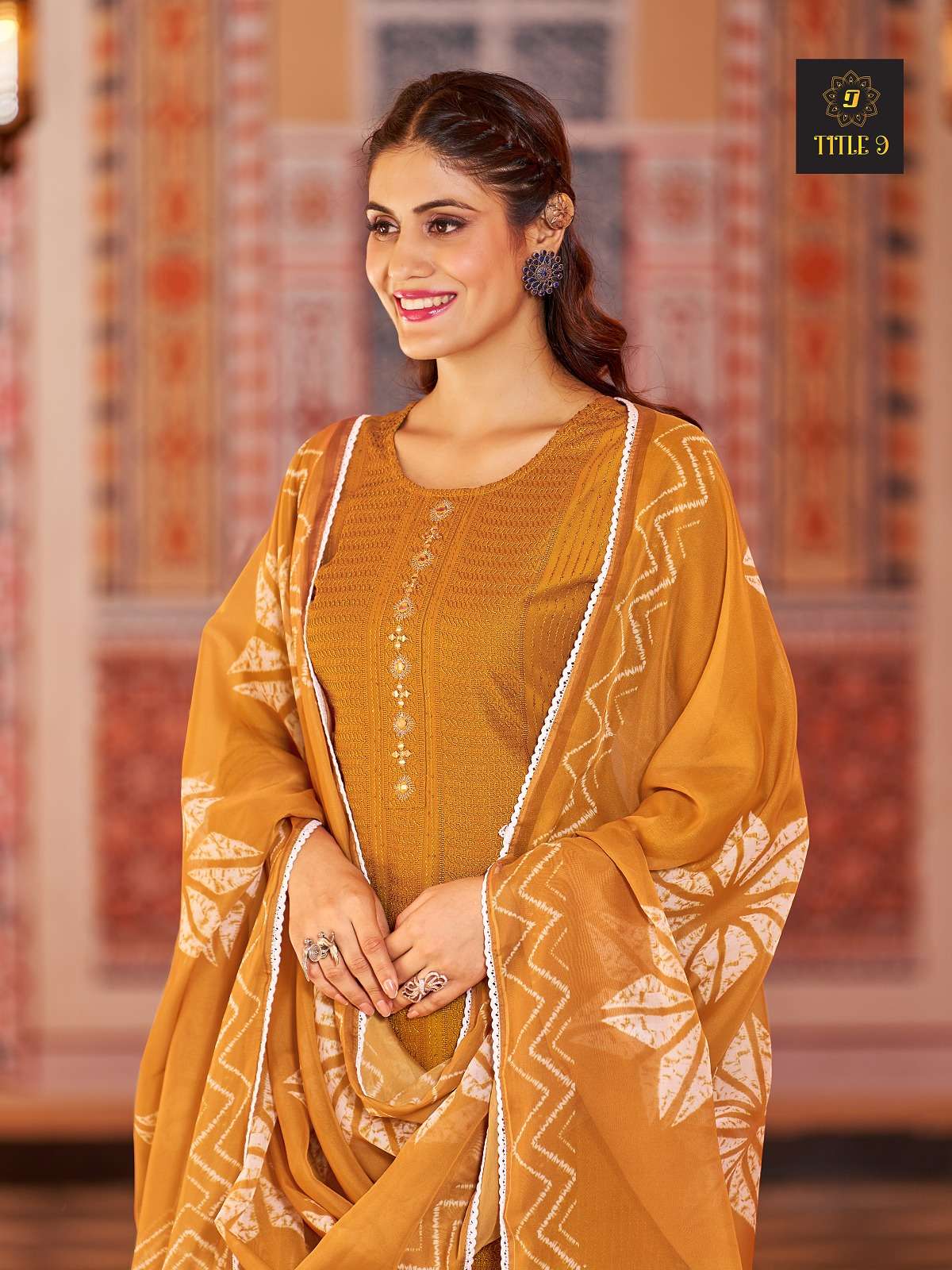 INAYA Rasian Silk Kurti with Pants & Dupatta Wholesale catalog