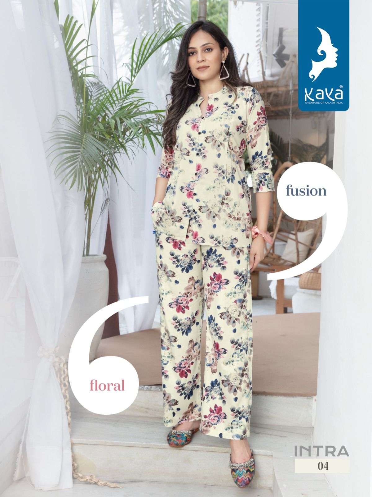 INTRA KAYA CO-ORD SETS KURTI WHOLESALE CATALOG
