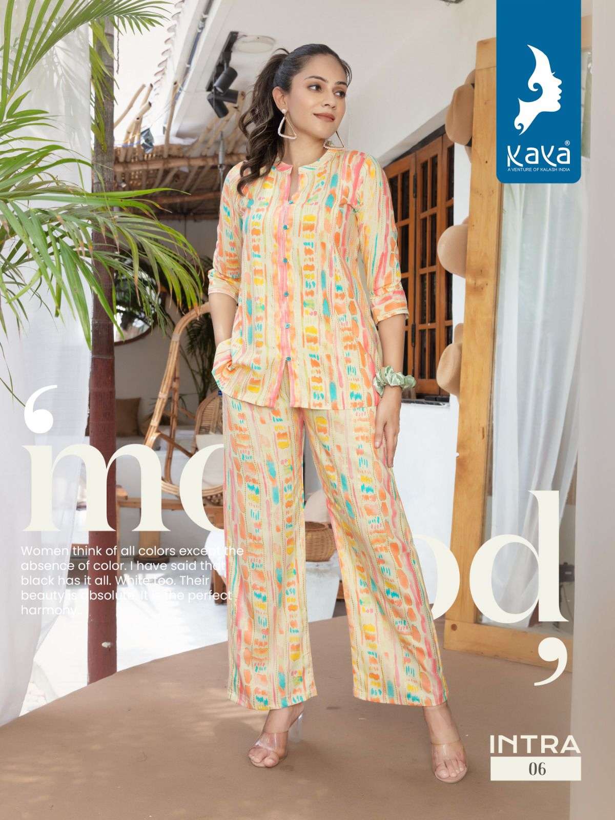 INTRA KAYA CO-ORD SETS KURTI WHOLESALE CATALOG