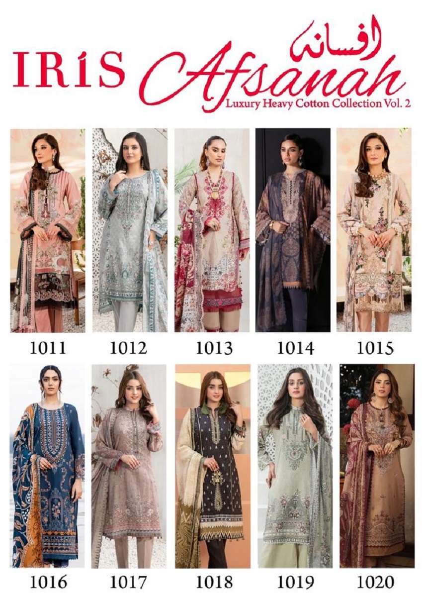 Iris Afsana Vol-2 – Dress Material