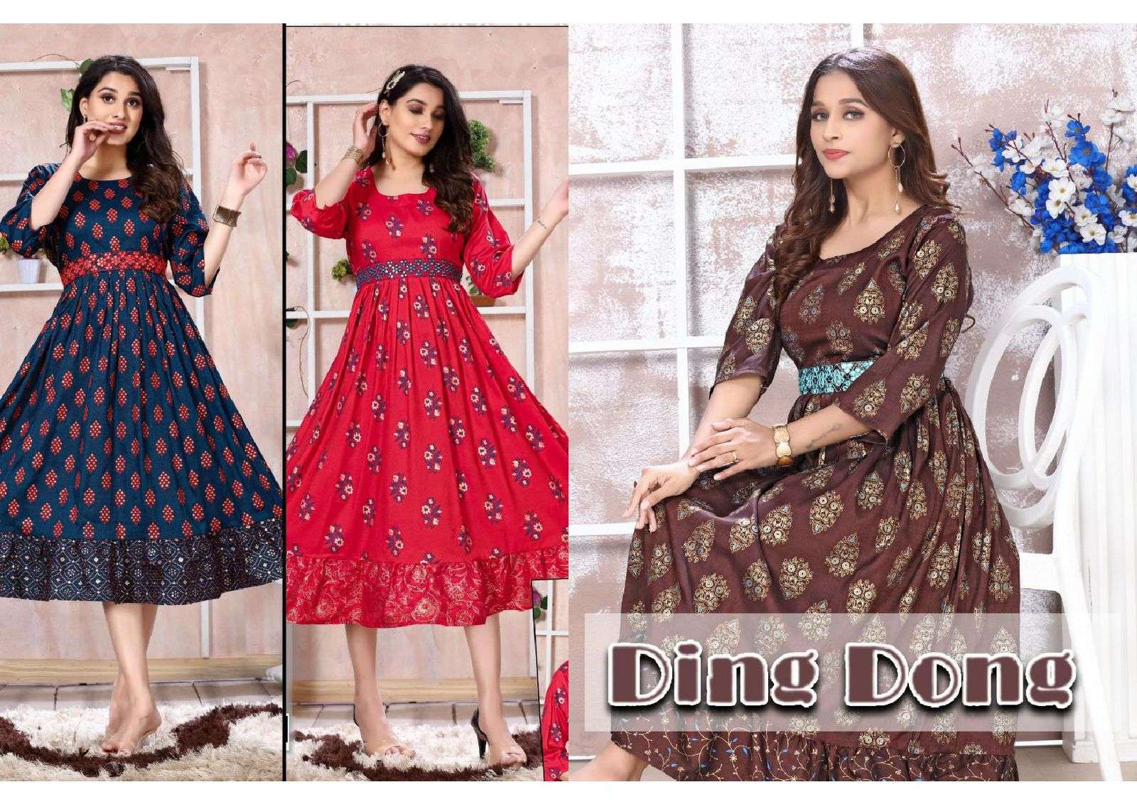JLF DING DONG VOL.2 Kurti Wholesale catalog