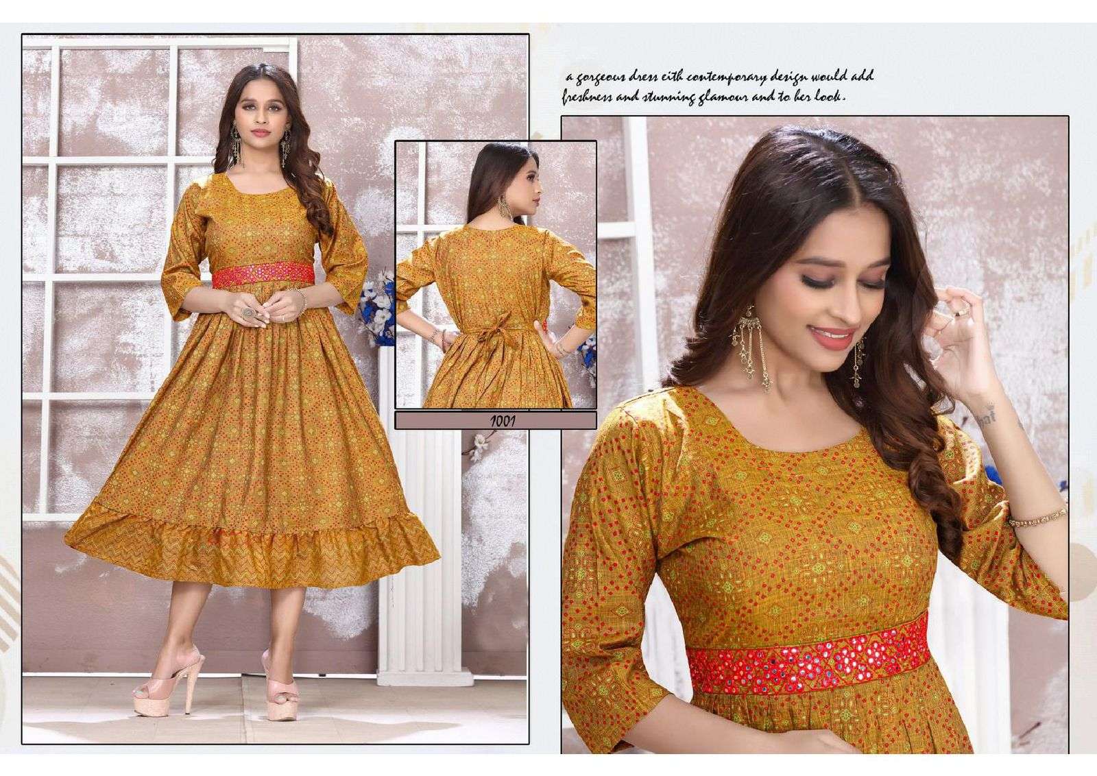 JLF DING DONG VOL.2 Kurti Wholesale catalog