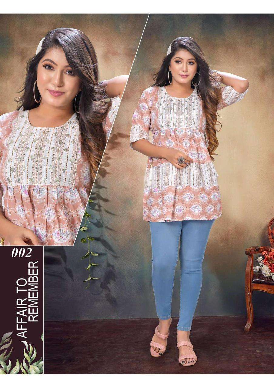 MODAL FANCY READYMADE SHORT KURTI Stunning catalog Rehmat Boutique