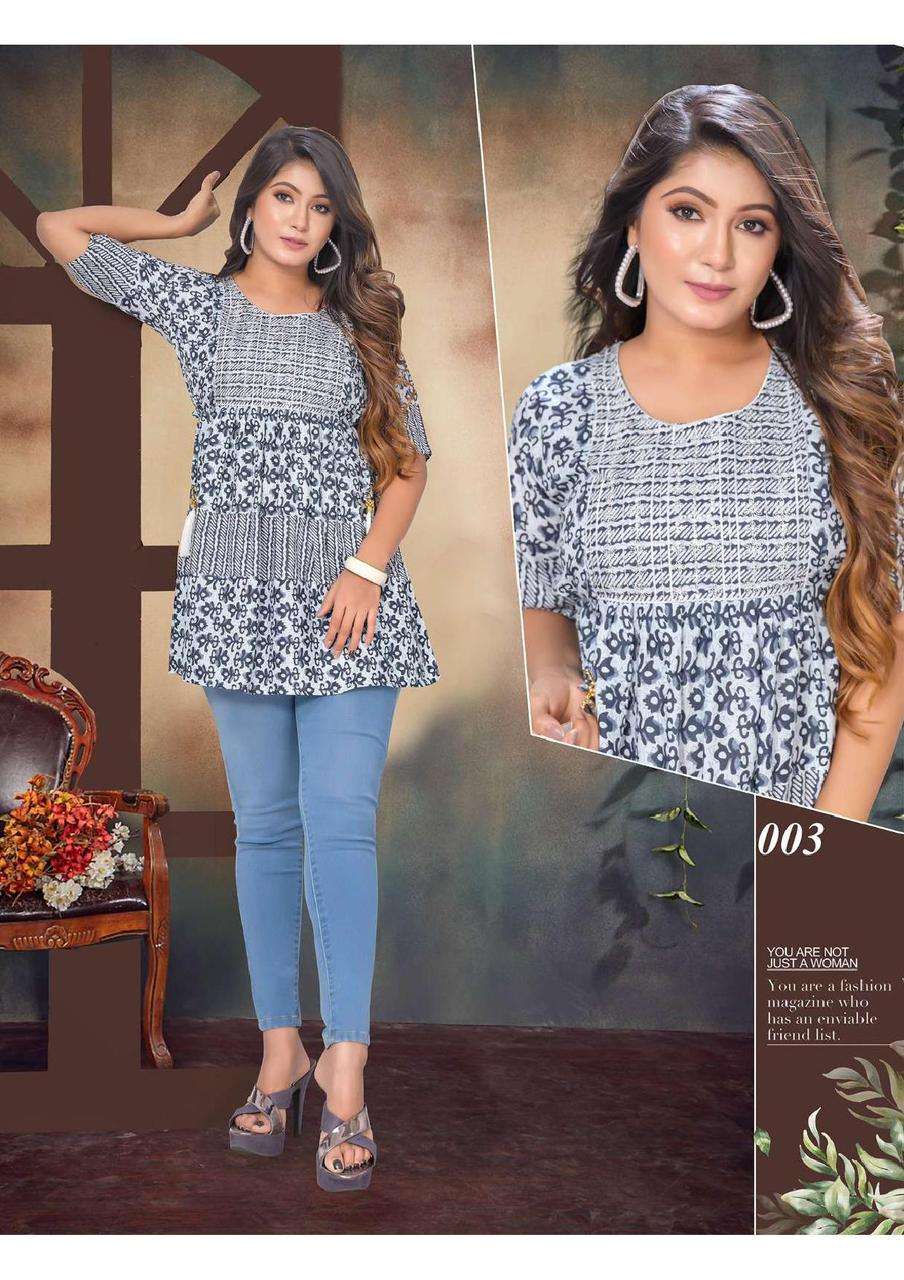 JLF Kiddy-2 Short Kurti (Tunic) Kurti Wholesale catalog