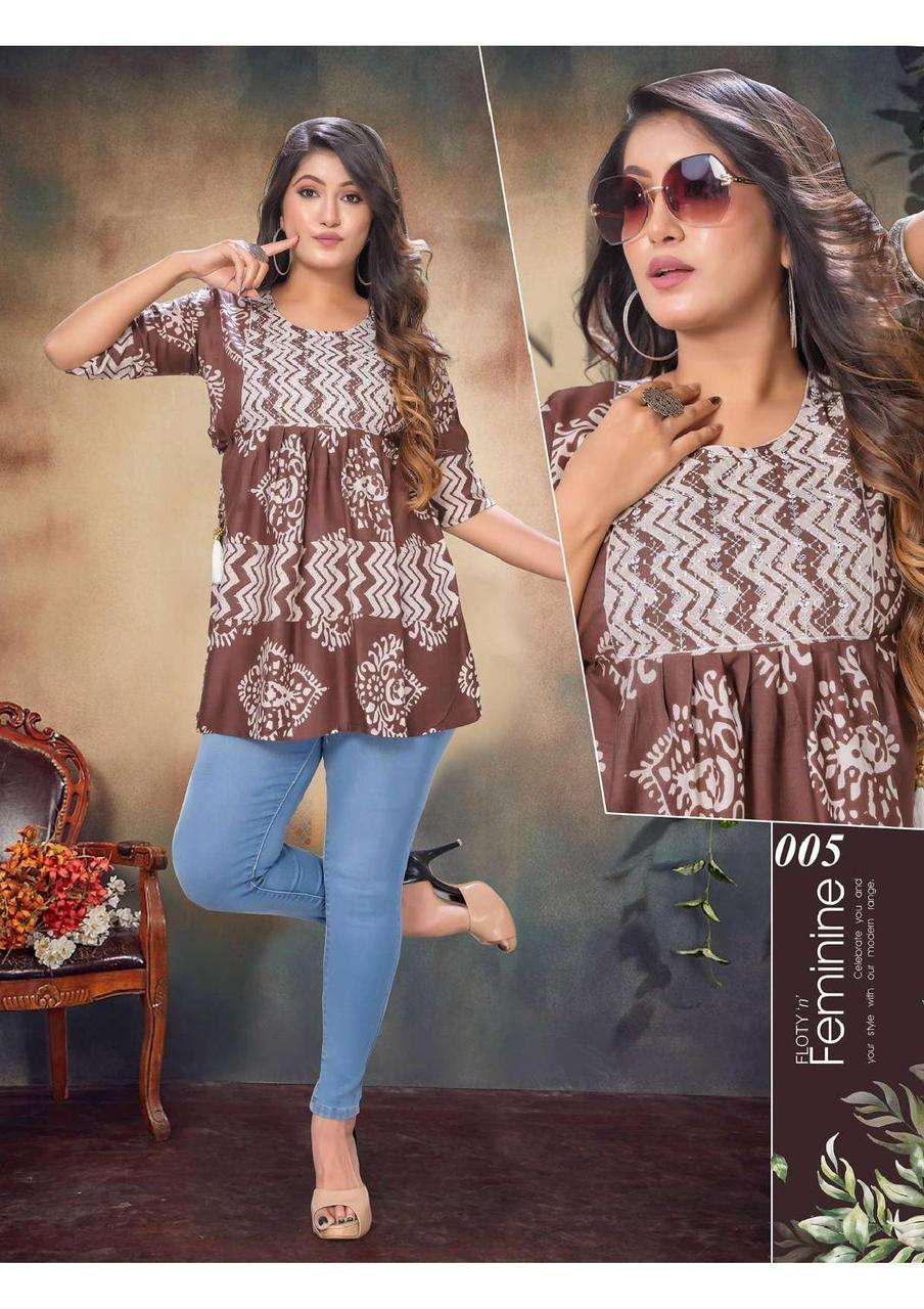 JLF Kiddy-2 Short Kurti (Tunic) Kurti Wholesale catalog
