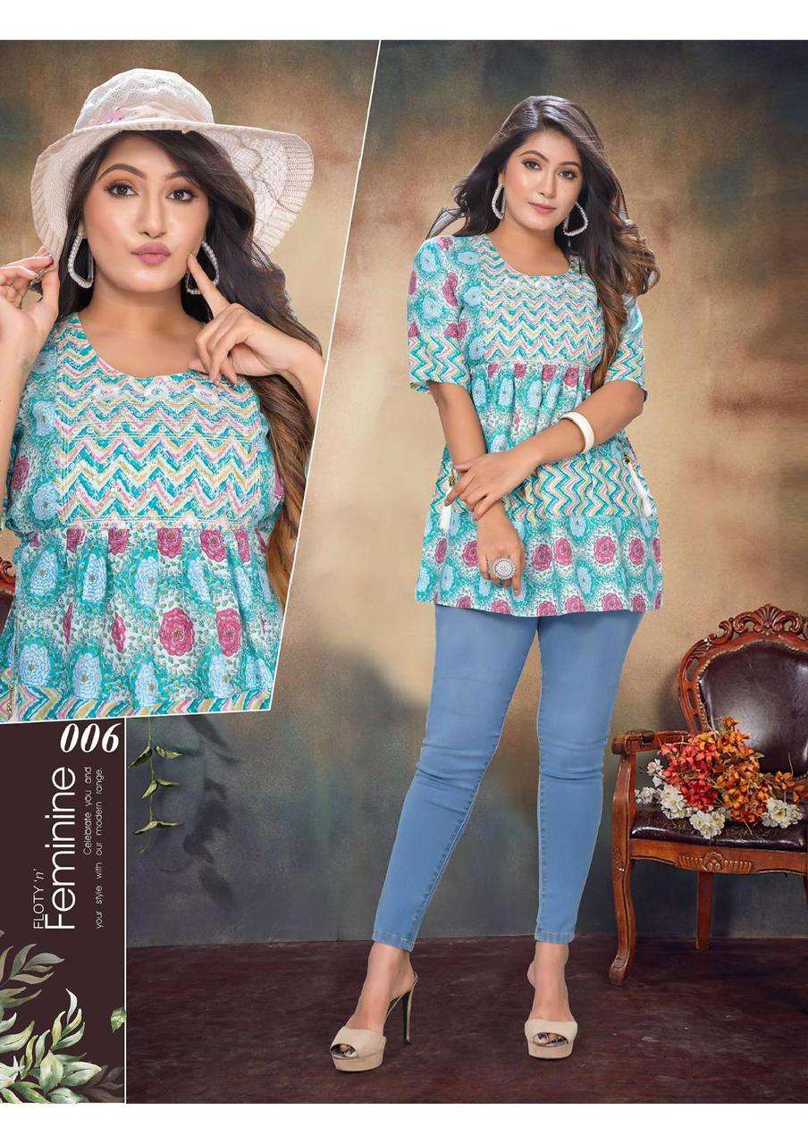 JLF Kiddy-2 Short Kurti (Tunic) Kurti Wholesale catalog