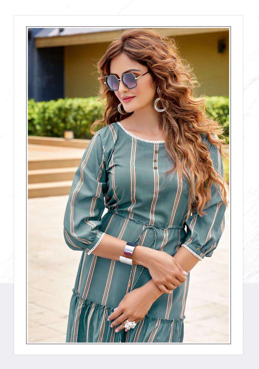 KADLEE ASHMI Rayon Kurti Wholesale catalog
