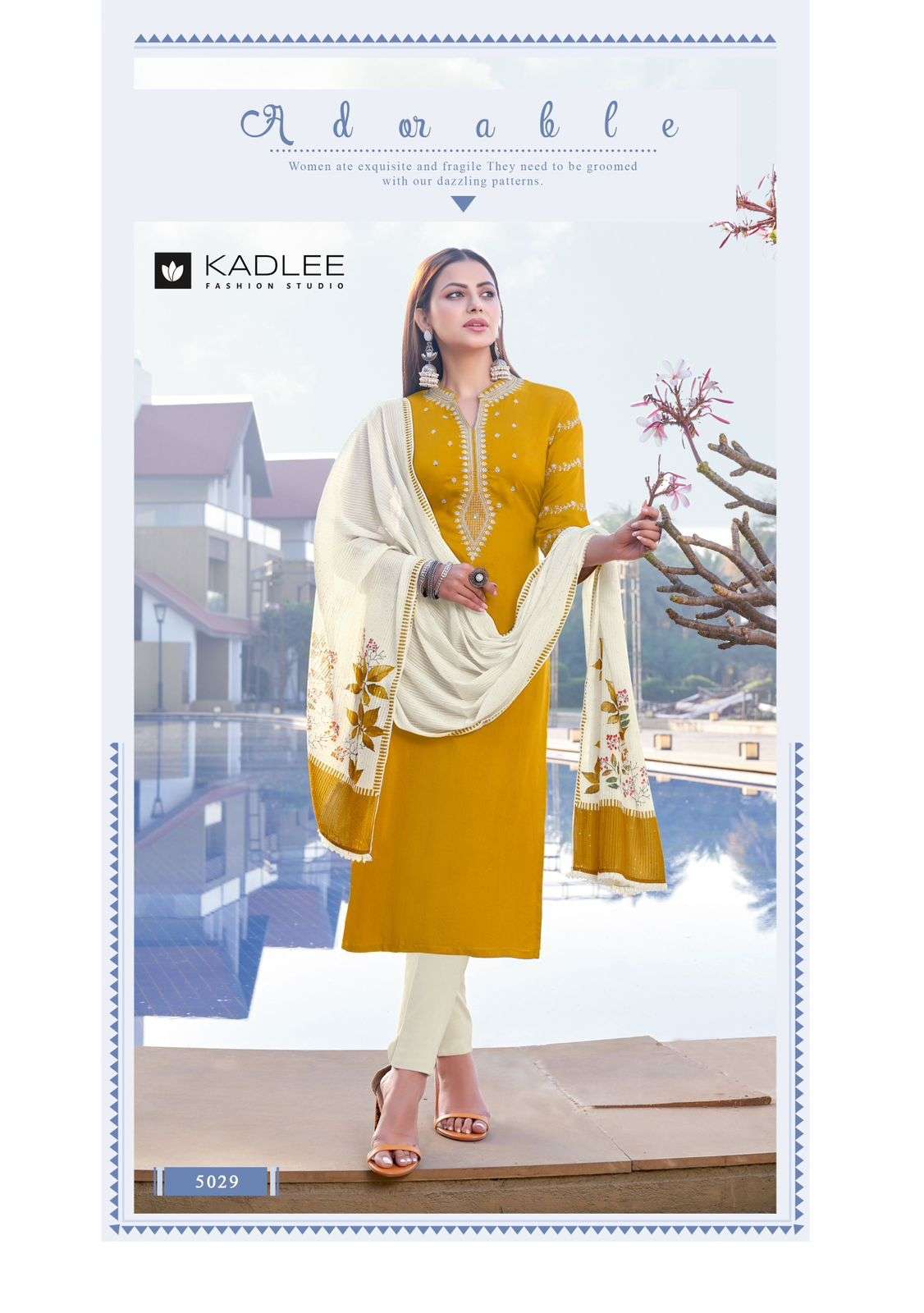 KADLEE SHANAYA VOL 5 Rayon Kurti Wholesale catalog