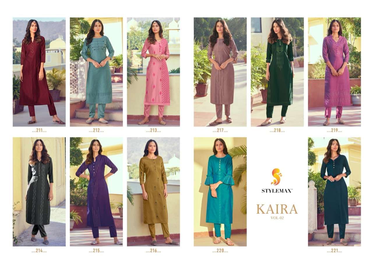 Kaira - 2 Designer Kurti Wholesale catalog