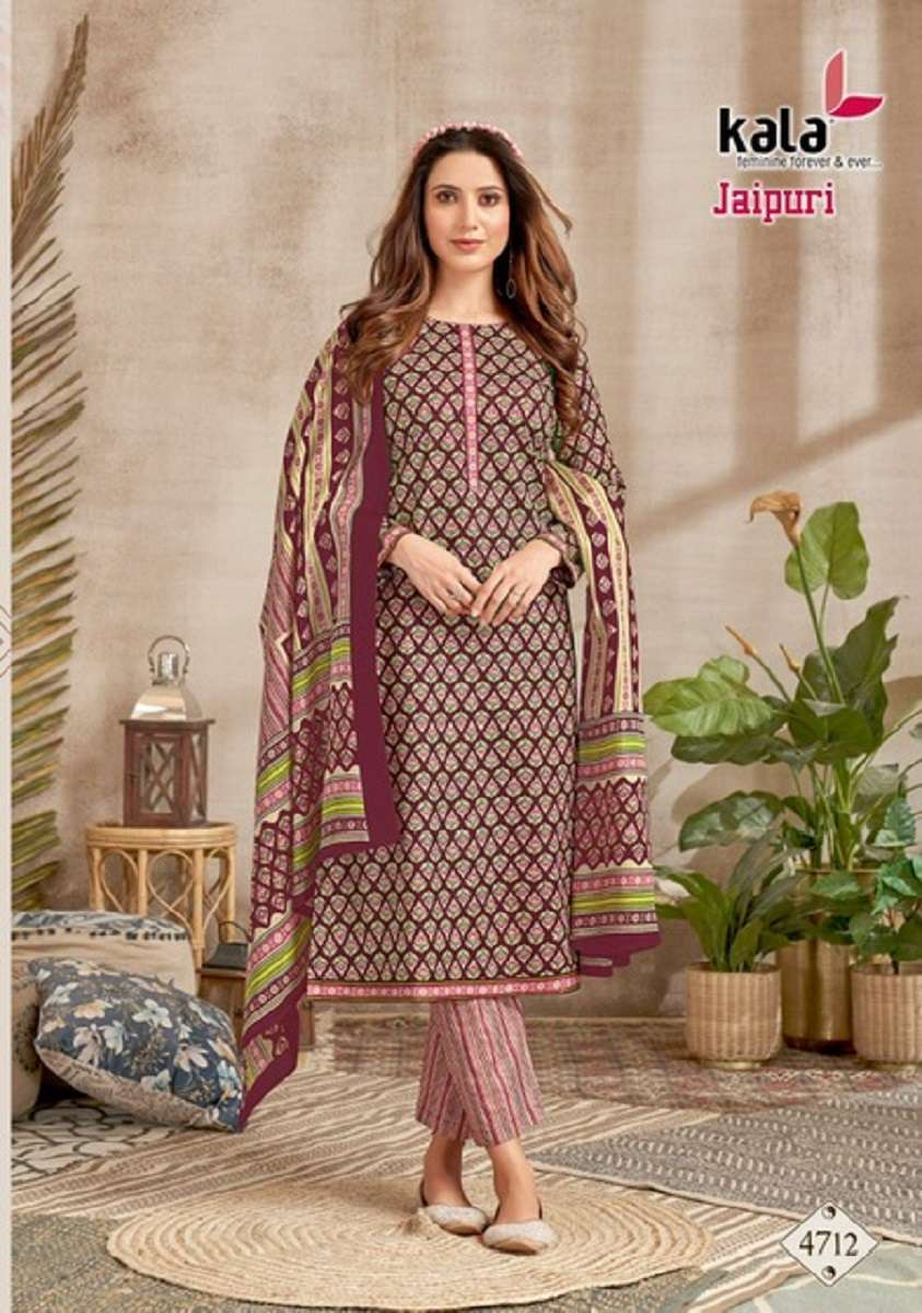 Kala Jaipuri Vol-2 – Kurti Pant With Dupatta