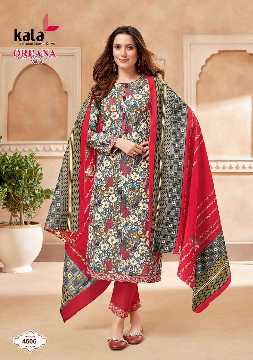 Kala Oreana Vol-4 – Kurti Pant With Dupatta