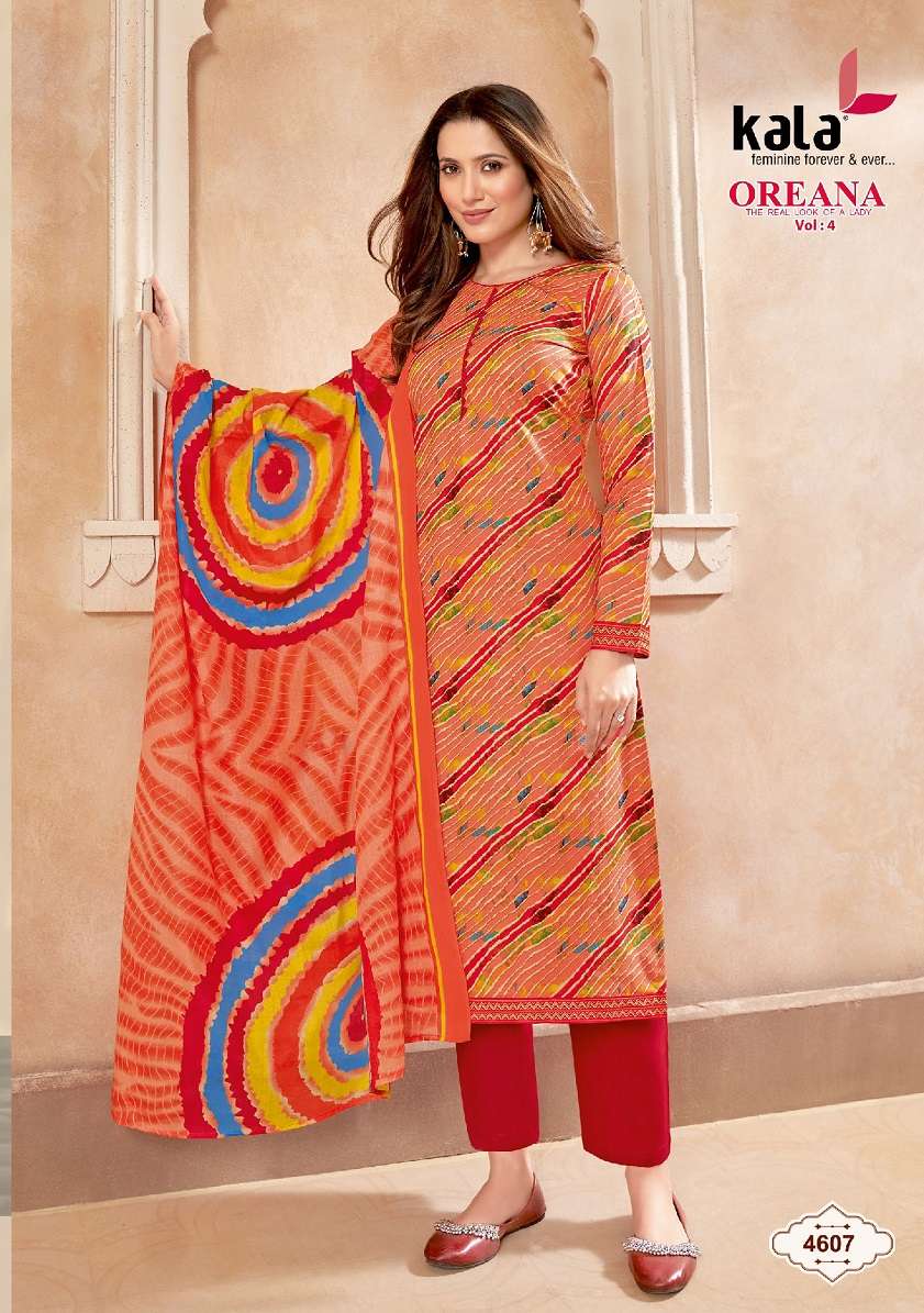 Kala Oreana Vol-4 – Kurti Pant With Dupatta