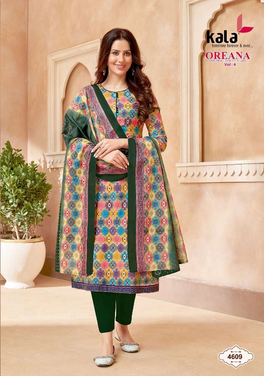 Kala Oreana Vol-4 – Kurti Pant With Dupatta