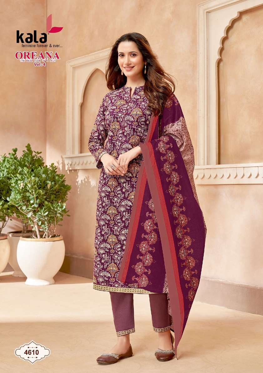 Kala Oreana Vol-4 – Kurti Pant With Dupatta