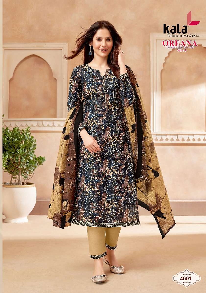 Kala Oreana Vol-4 – Kurti Pant With Dupatta
