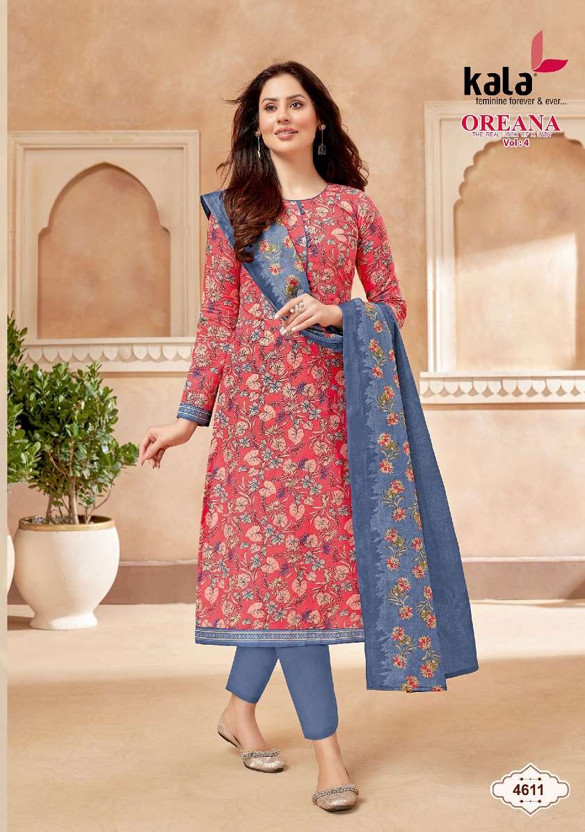 Kala Oreana Vol-4 – Kurti Pant With Dupatta