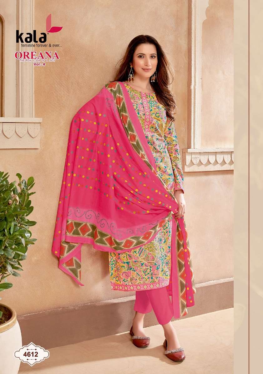 Kala Oreana Vol-4 – Kurti Pant With Dupatta