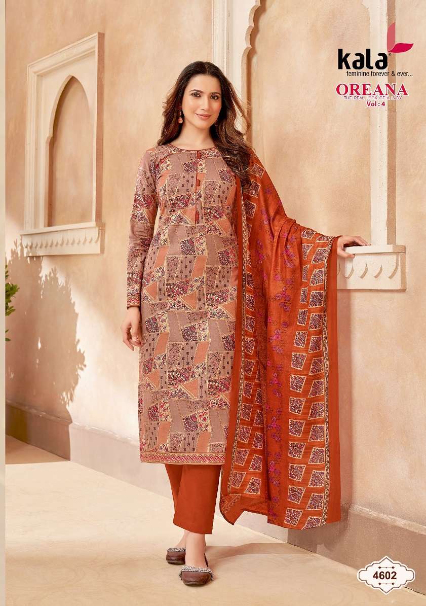 Kala Oreana Vol-4 – Kurti Pant With Dupatta