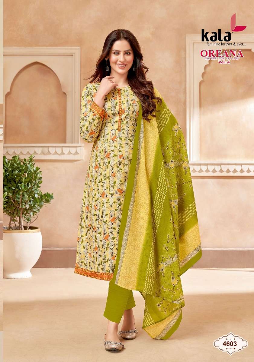 Kala Oreana Vol-4 – Kurti Pant With Dupatta