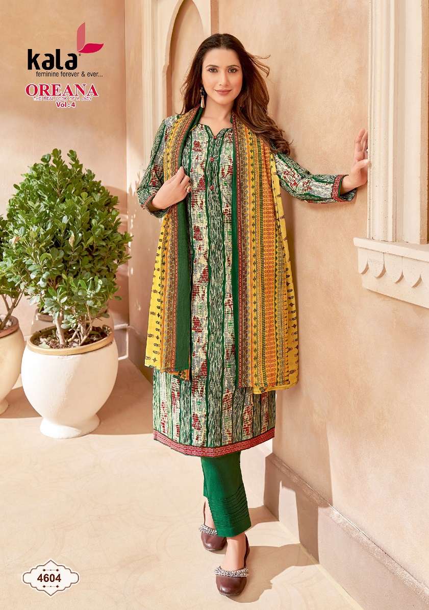 Kala Oreana Vol-4 – Kurti Pant With Dupatta