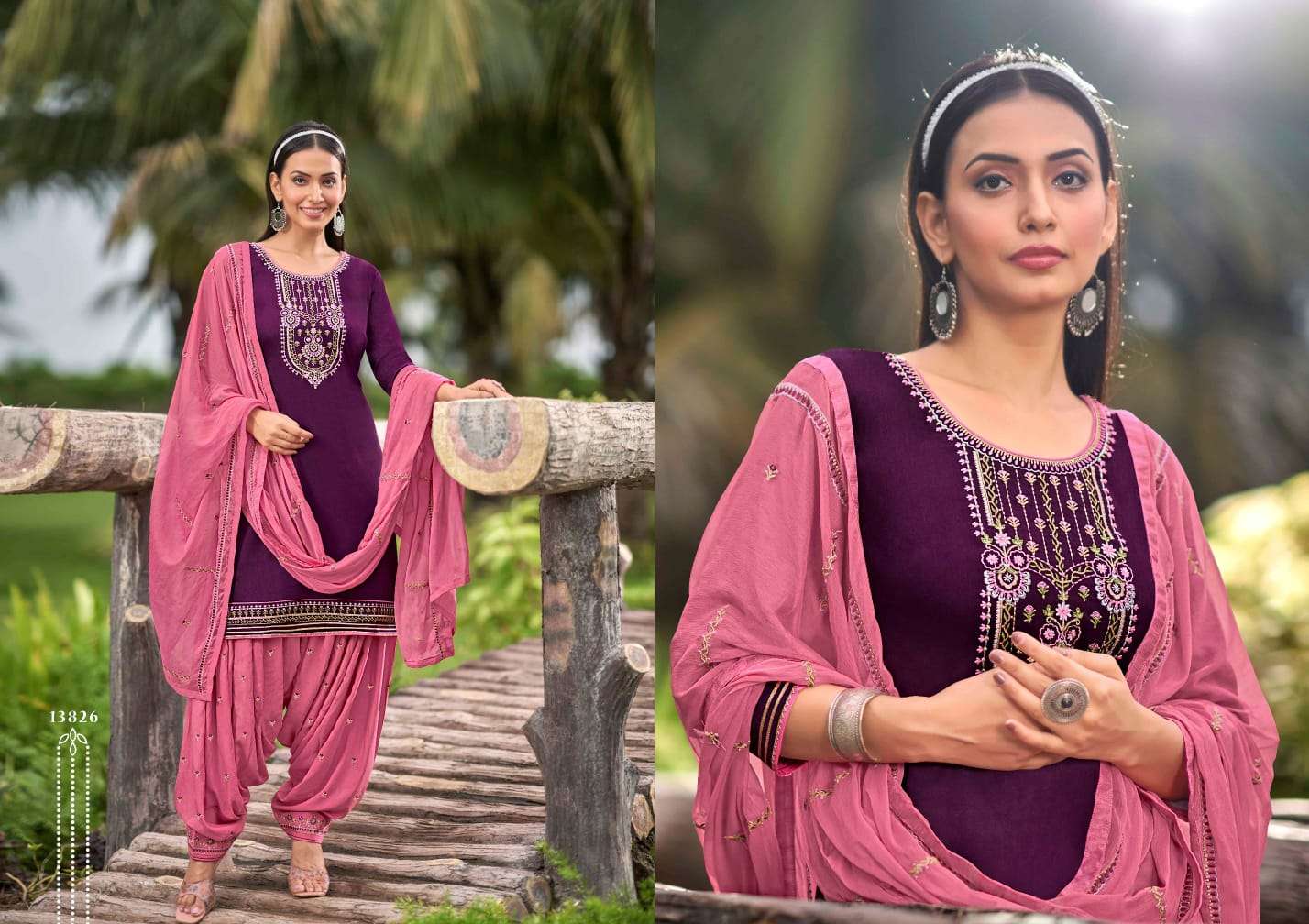 KALAROOP fashion of Patiala Vol - 34 KURTI Wholesale catalog