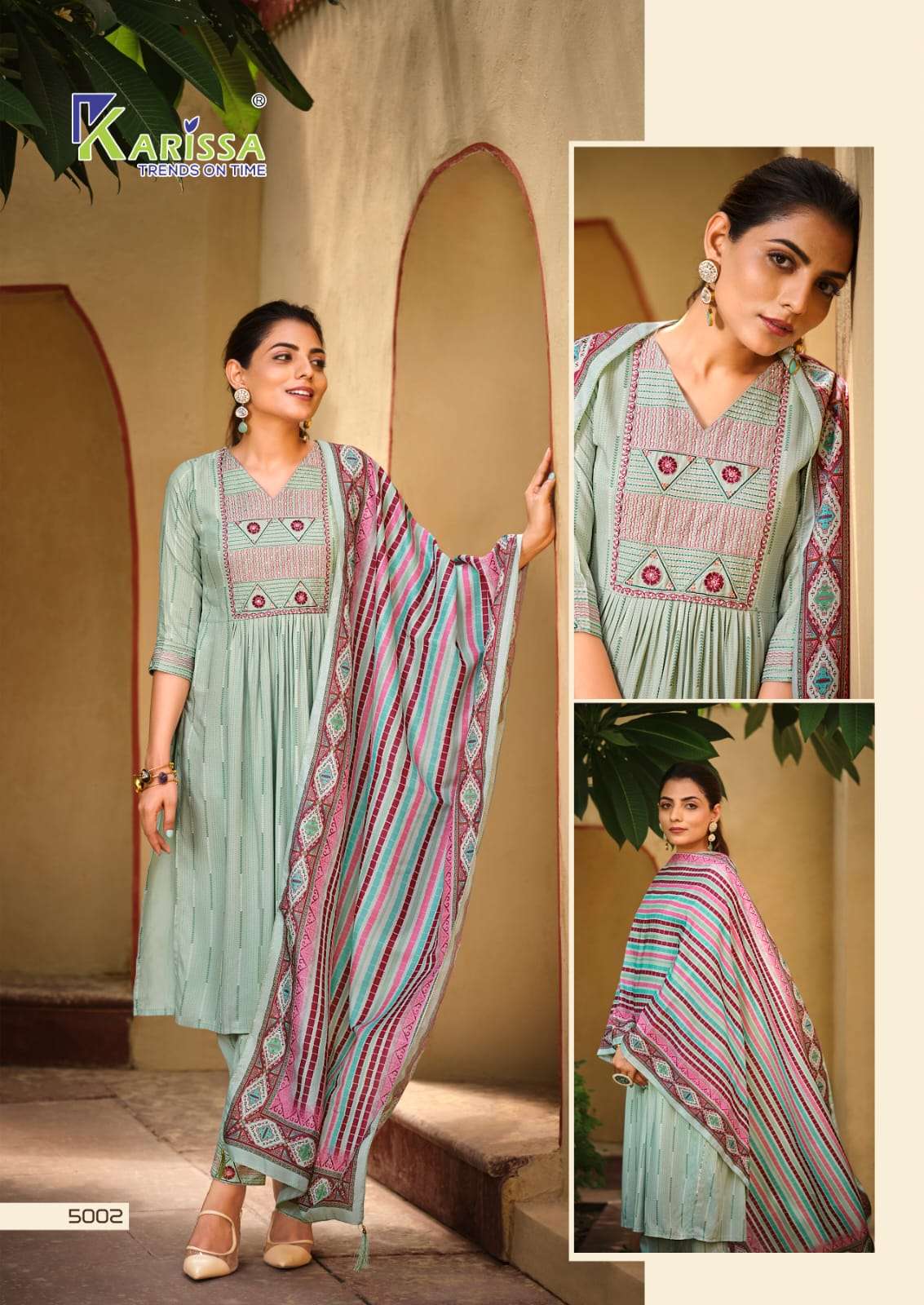 KARISSA GULMOHAR vol-2 NAYRA CUT KURTI WHOLESALE CATALOG