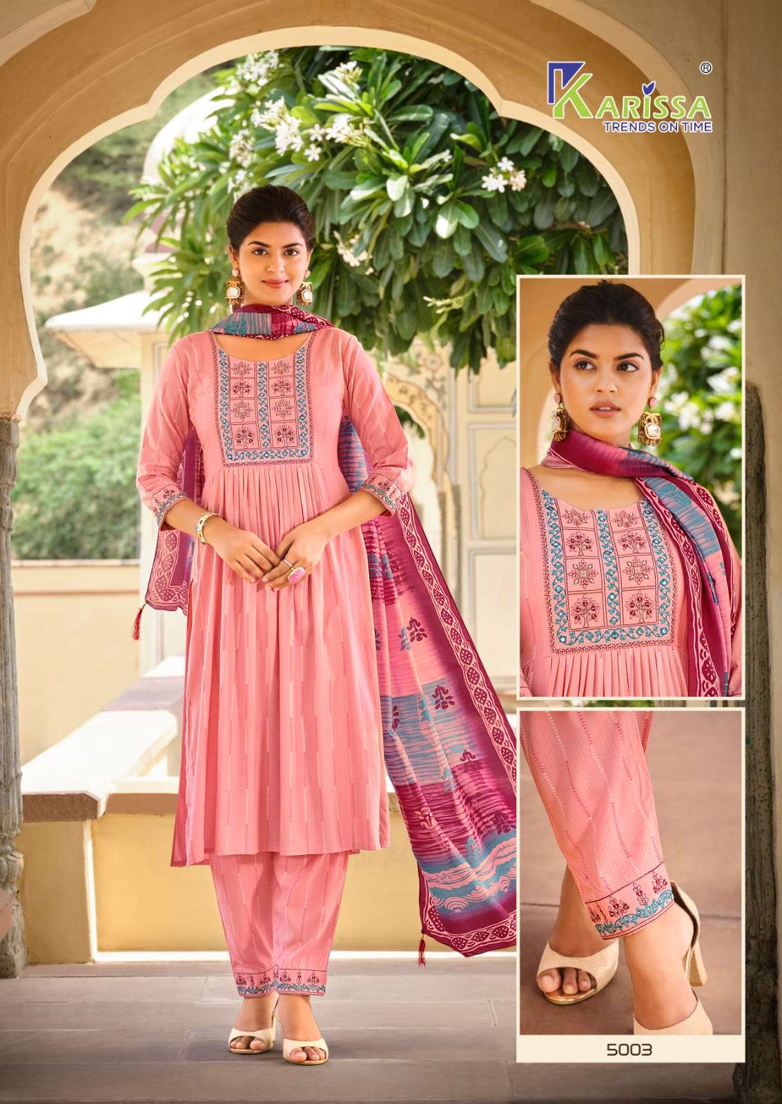 KARISSA GULMOHAR vol-2 NAYRA CUT KURTI WHOLESALE CATALOG