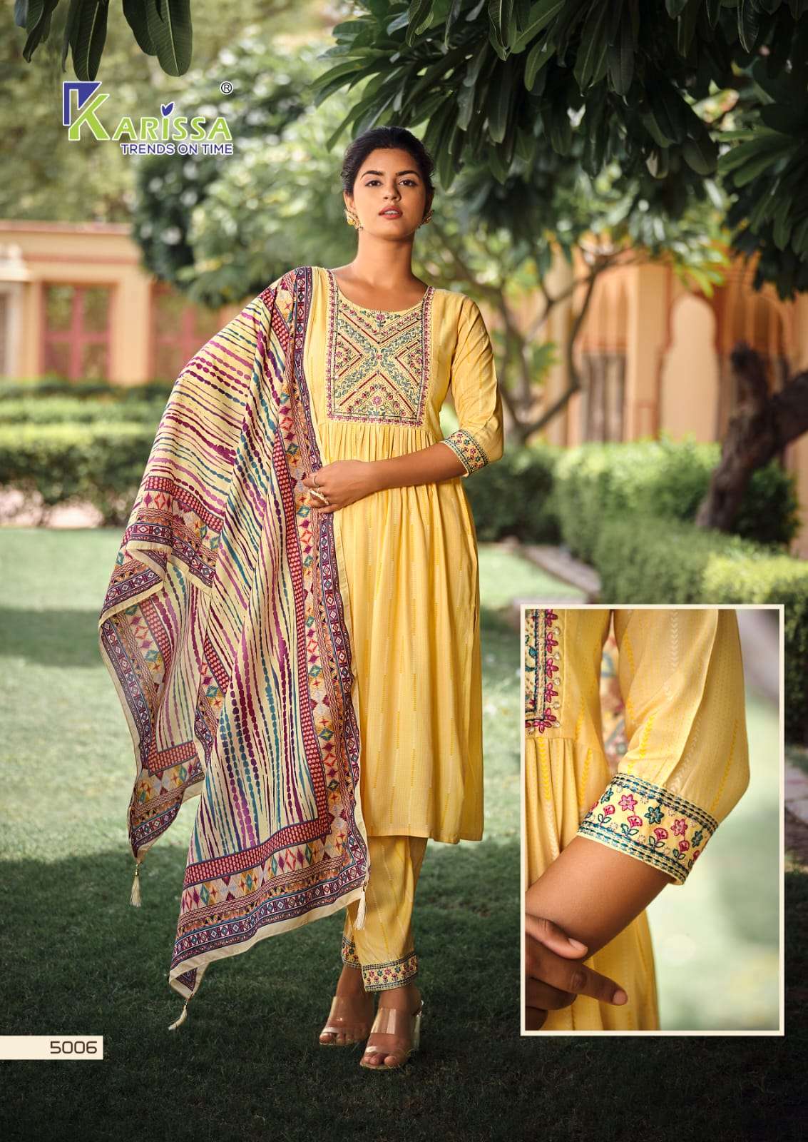 KARISSA GULMOHAR vol-2 NAYRA CUT KURTI WHOLESALE CATALOG
