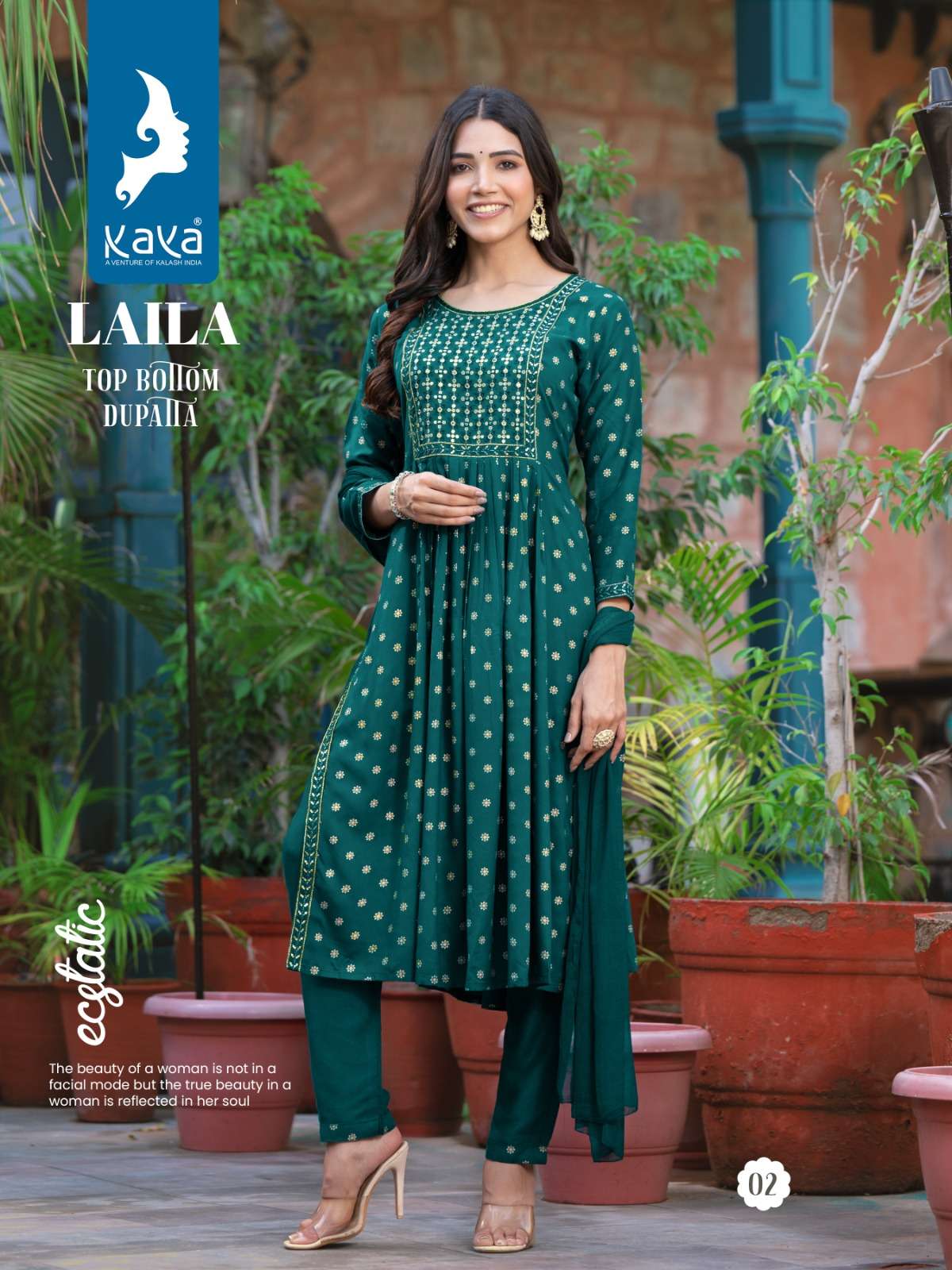 KAYA LAILA  NYRA CUT KURTI WHOLESALE CATALOG