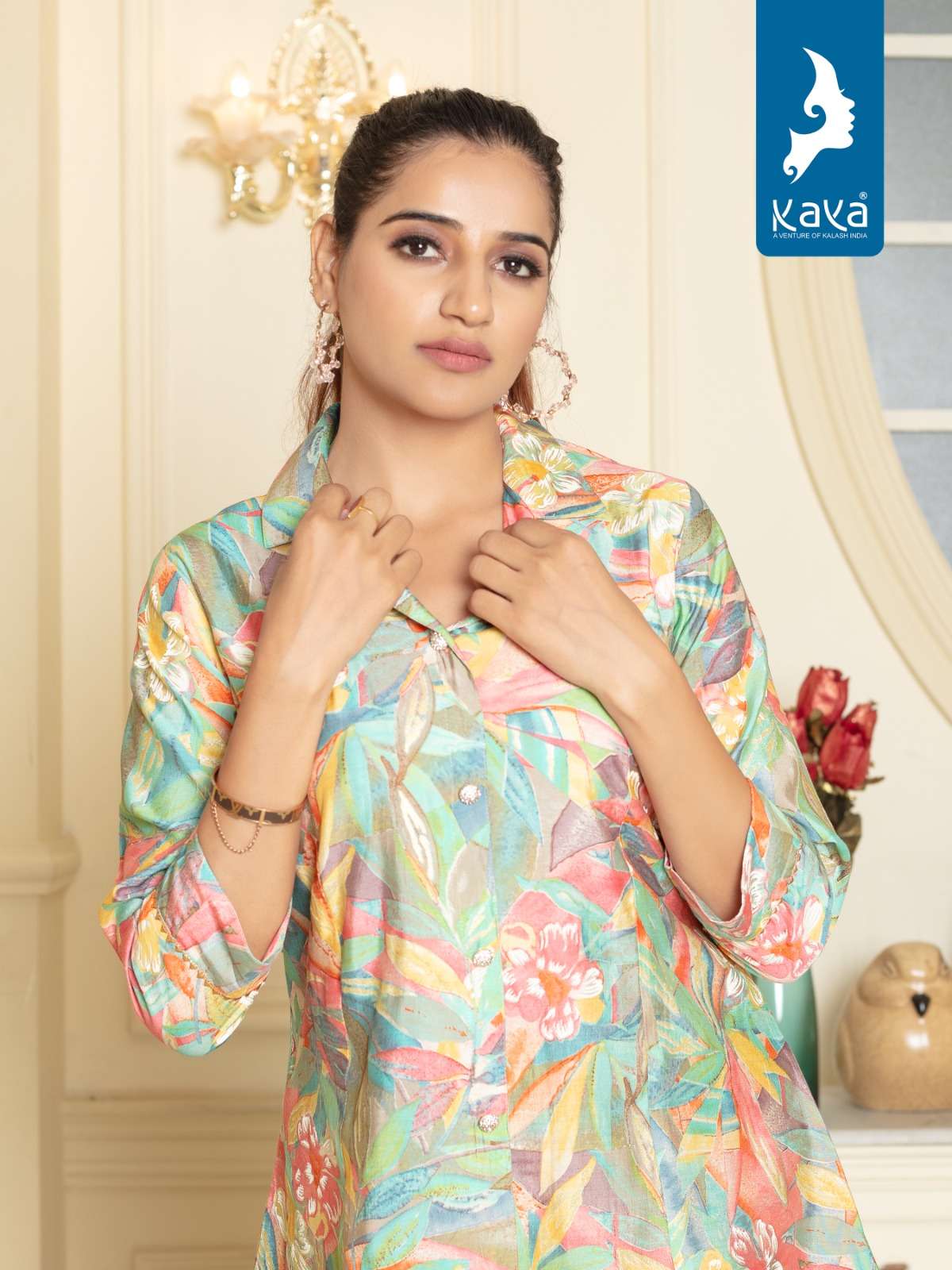 KAYA MAITRI CO-ORD SET KURTI WHOLESALE CATALOG