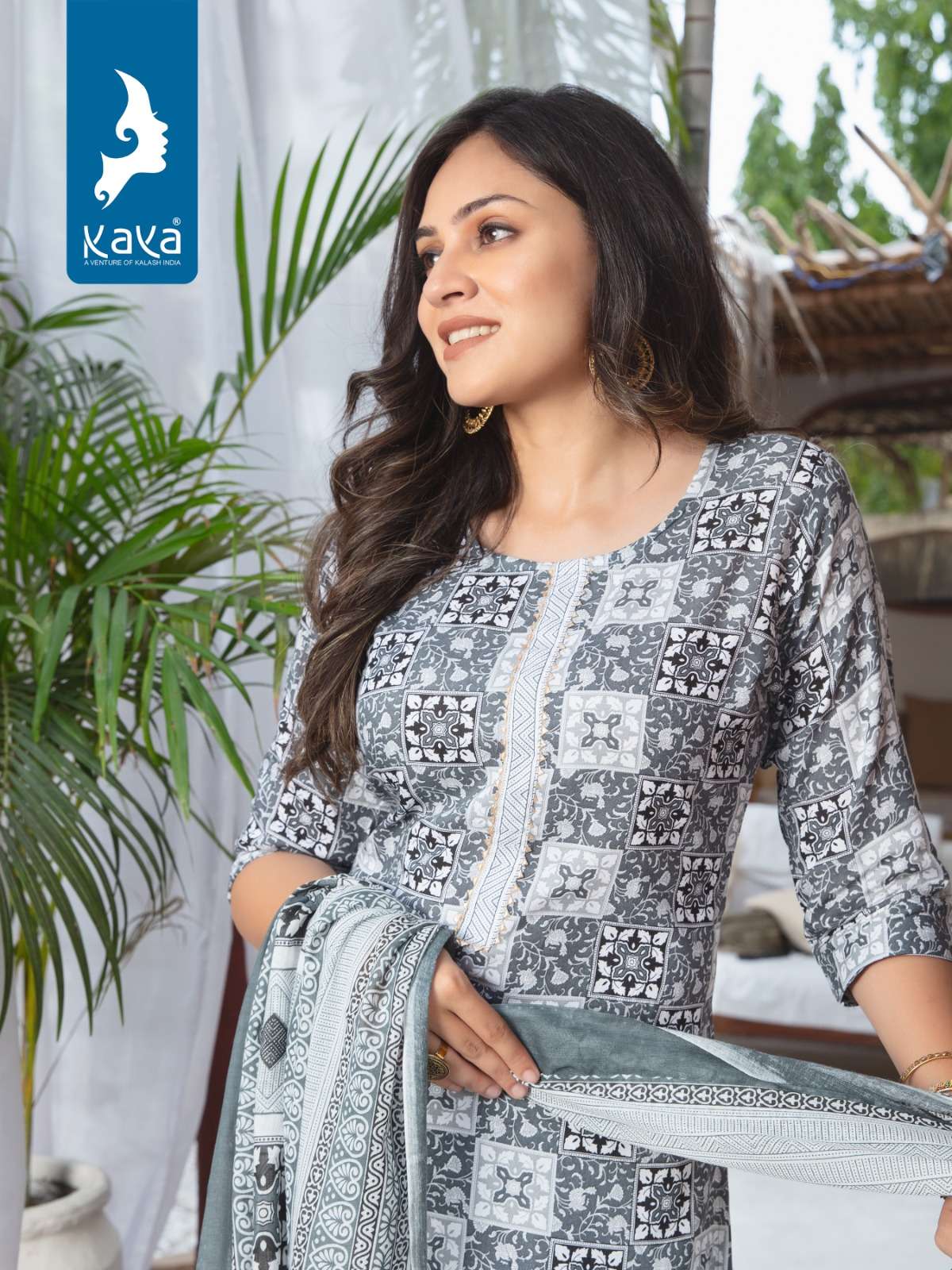 KAYA MONSOON RAYON PRINT KURTI WHOLESALE CATALOG