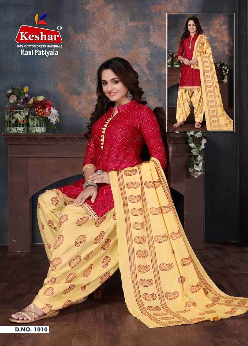 Kesar Rani Patiyala Vol-1 – Dress Material